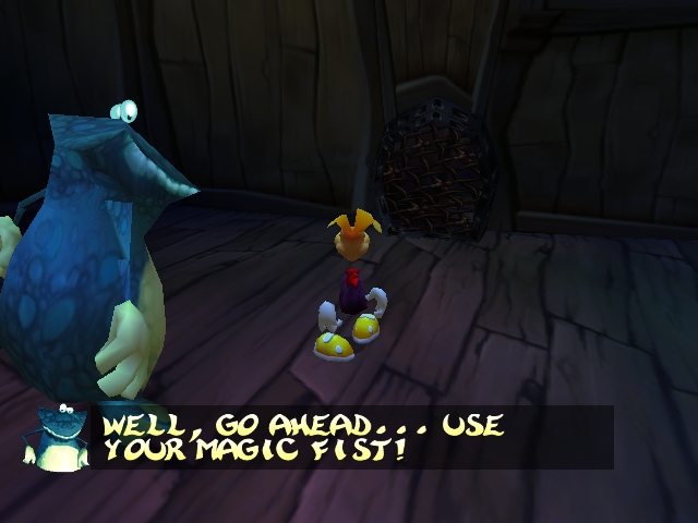 Rayman 2 - The Great Escape - Dreamcast game screenshot (2000) by Ubi Soft